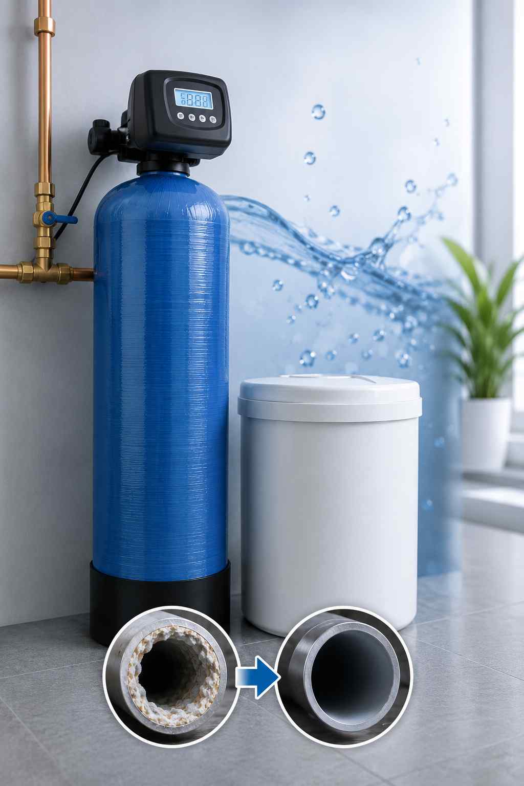 Process of water filtration in Geelong