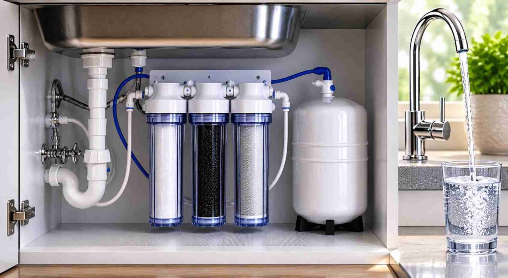 Under sink water filtraton system in Geelong