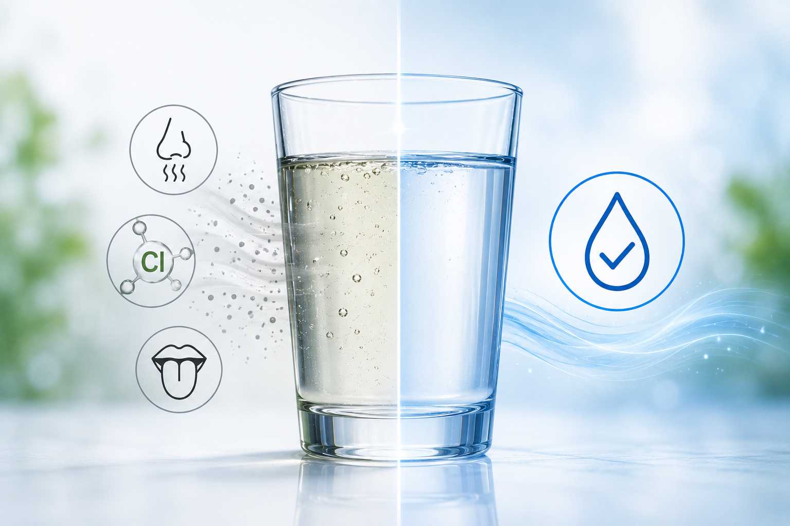Chlorine taste and odour removal in Geelong